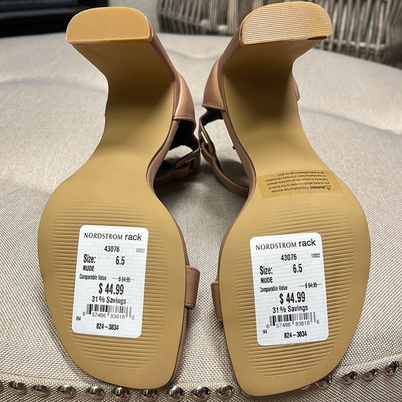 New York and Company NY&C Brand new Nude Heels size 6.5 - Picture 7 of 9